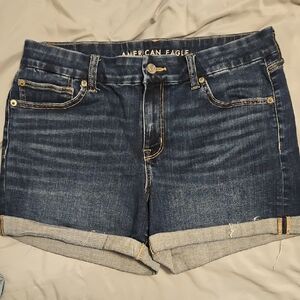 American Eagle Outfitters Women's Blue Denim Shorts